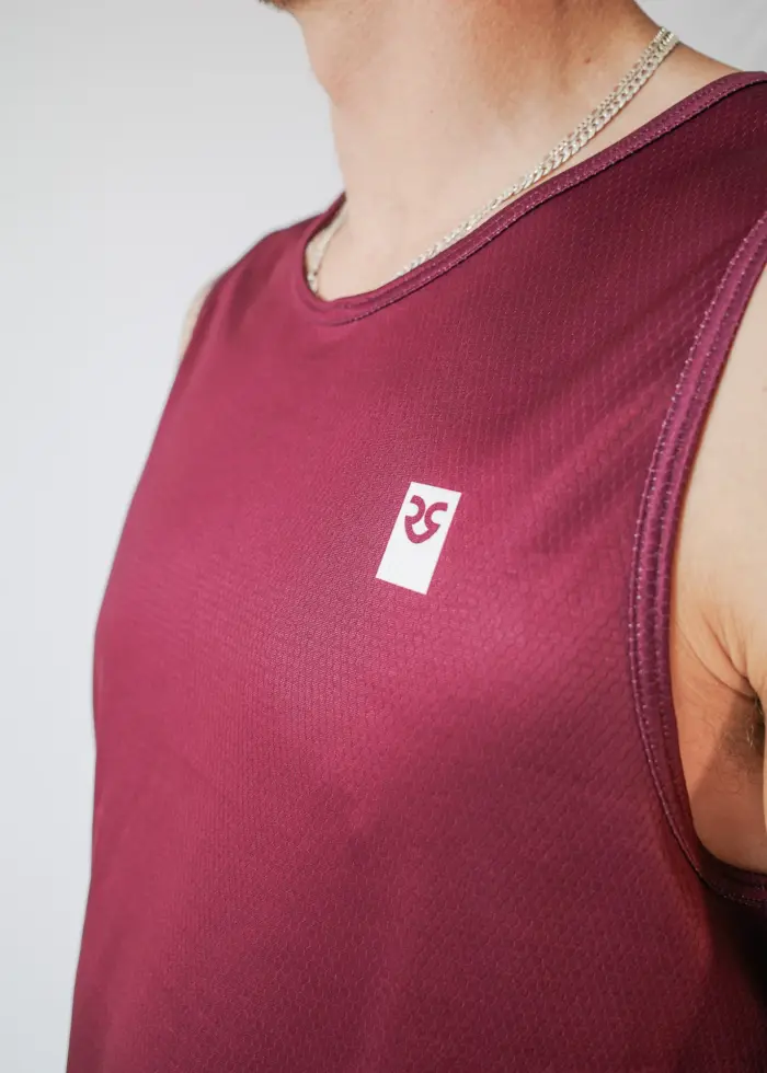 Core Tanktop Men red – Bild 3