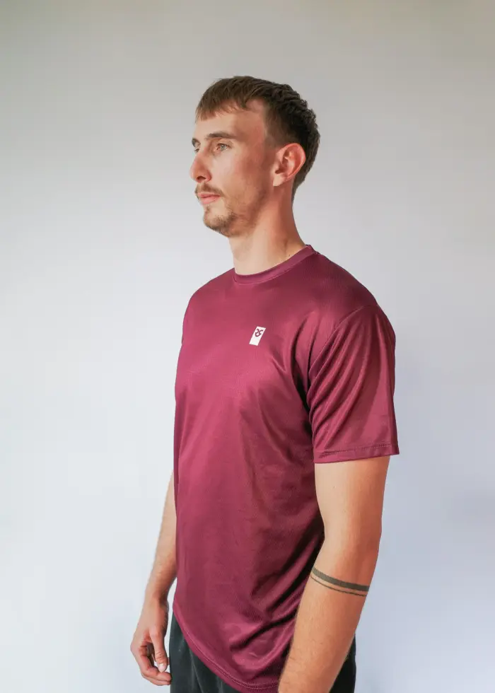 Core T- Shirt Men red – Bild 4