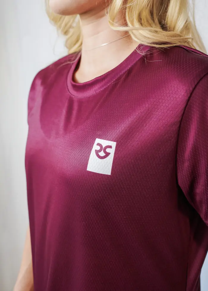 Core T- Shirt Women red – Bild 2