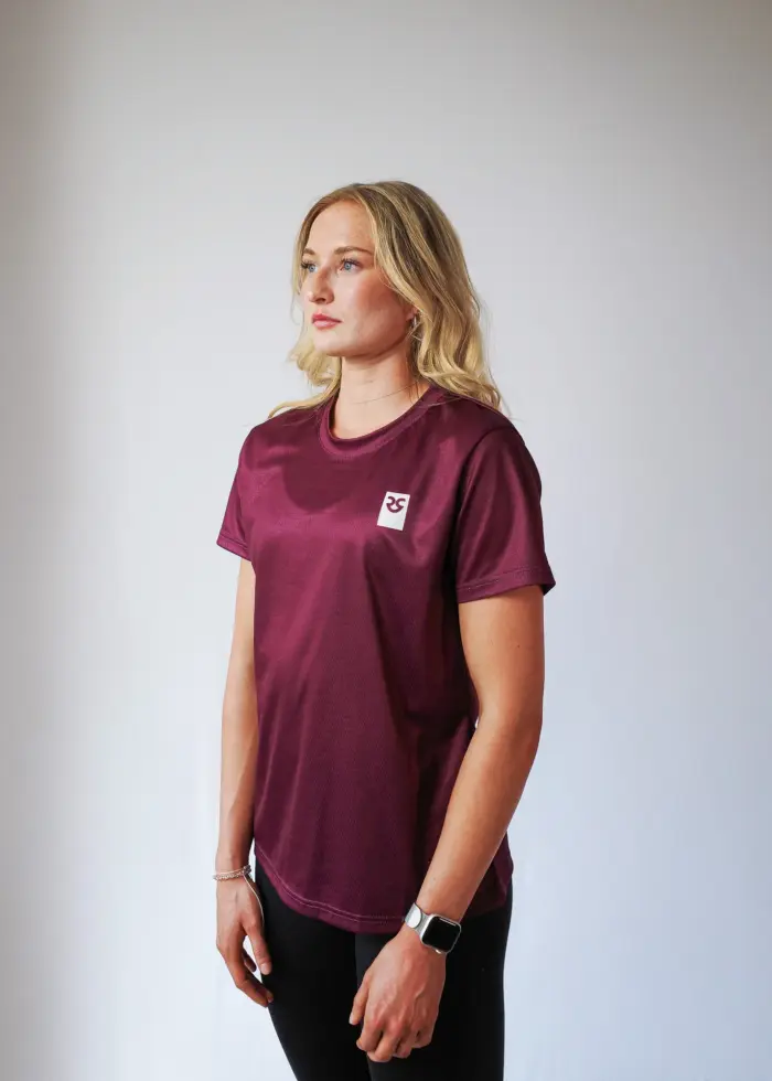 Core T- Shirt Women red – Bild 3